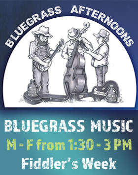 Afternoon Bluegrass During Fiddler’s Week