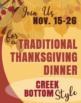 TRADITIONAL THANKSGIVING DINNER