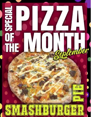 September Pizza of the Month – Smashburger Pie!