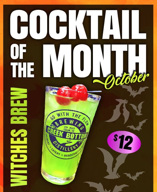 October Cocktail – Witches Brew