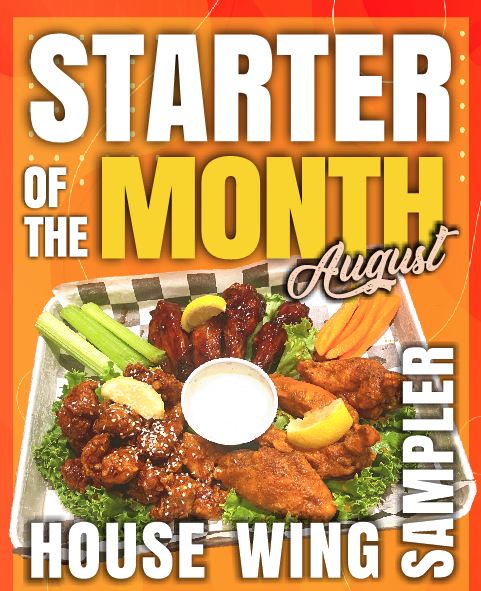 August Starter of the Month – House Wing Sampler!