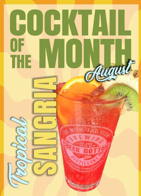 August Cocktail of the Month – Tropical Sangria